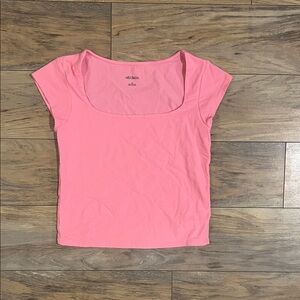 Wild Fable Bright Pink Short Sleeve Tee
